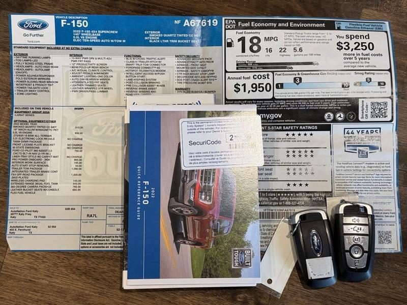 Ford F-150 XL SuperCrew 6.5-ft. Bed 4WD 2022