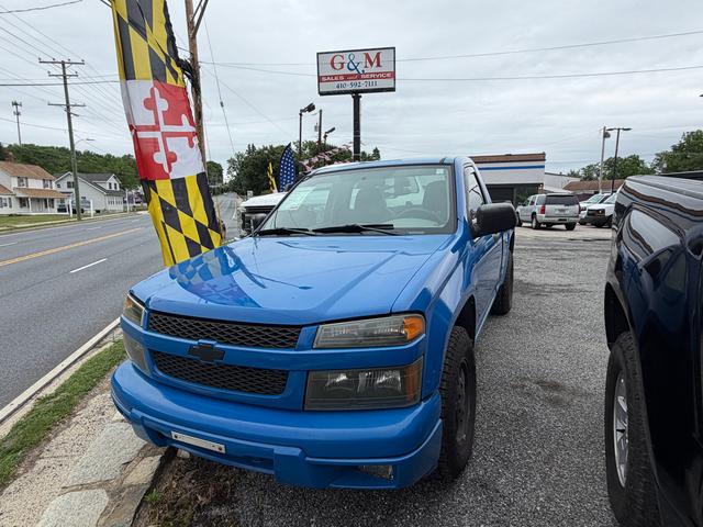 Blue 2007 Chevrolet Colorado Work Truck RWD Pickup Truck Rear-Wheel Drive Automatic