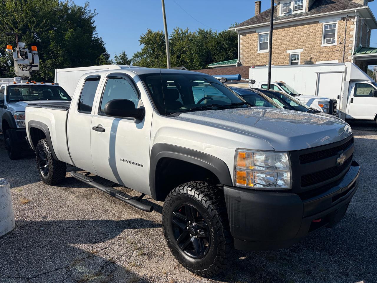 Silver 2010 Chevrolet Silverado 1500 Pickup Truck 4X2 