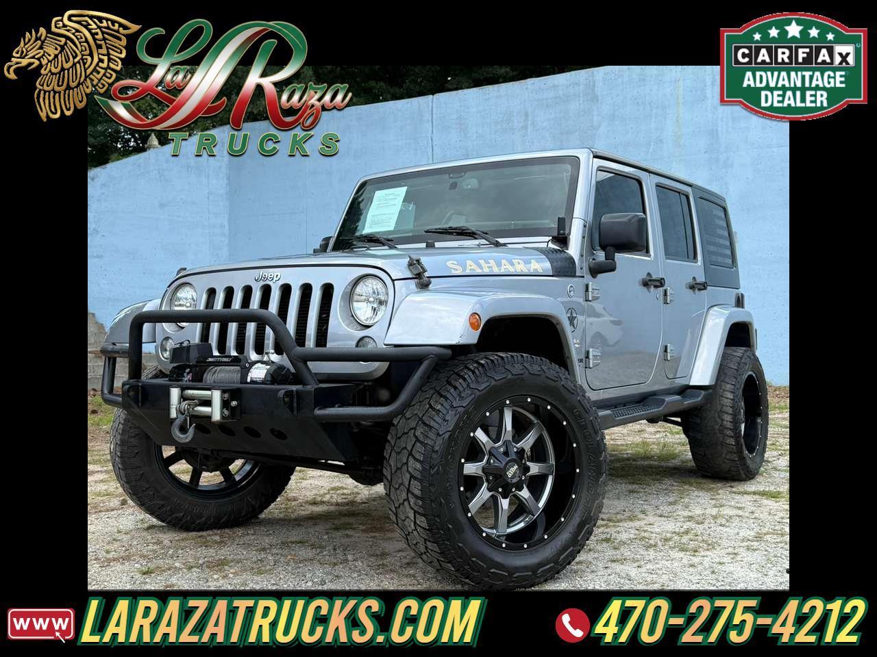 2015 Jeep Wrangler Unlimited 4WD 4dr Sahara