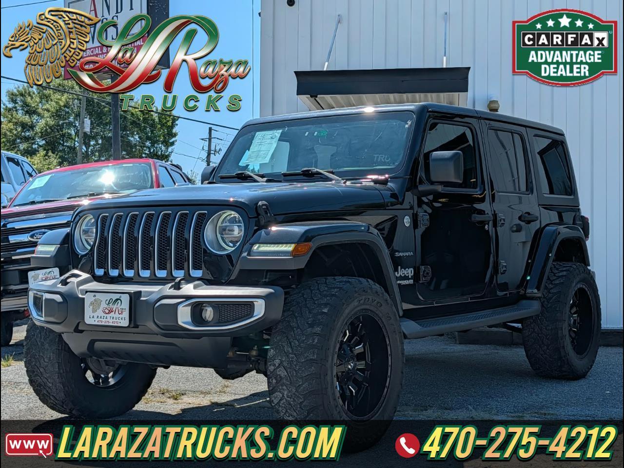 2018 Jeep Wrangler Unlimited Sahara 4x4