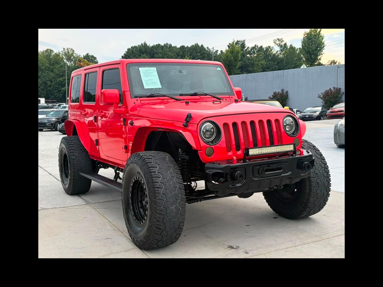 Jeep Wrangler Unlimited 4WD 4dr Sahara 2013
