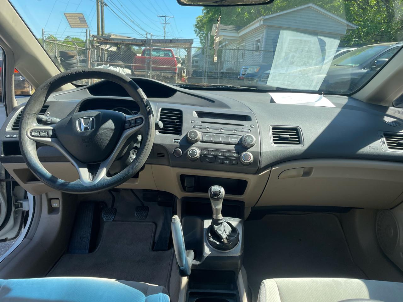 Honda Civic EX Sedan 5-Speed MT 2009