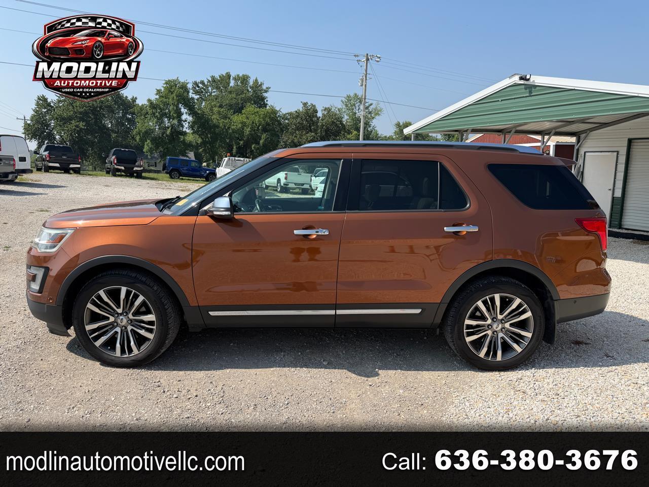 Ford Explorer Platinum AWD 2017