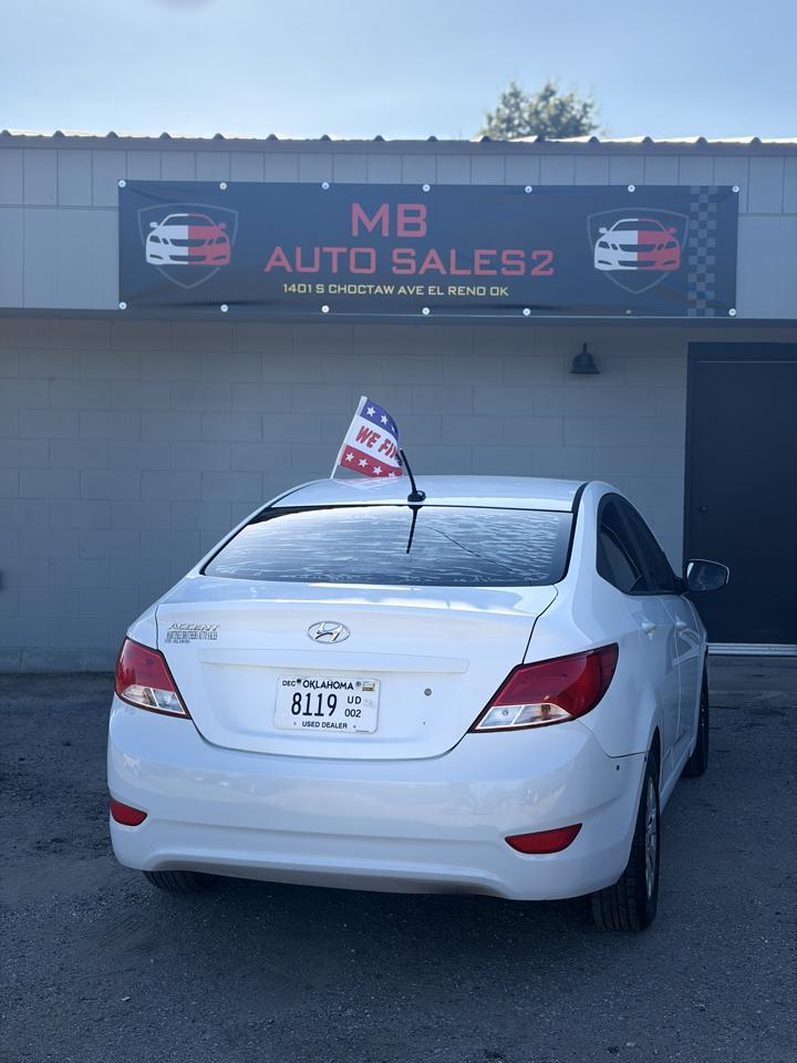 Hyundai Accent SE 4-Door 6A 2016