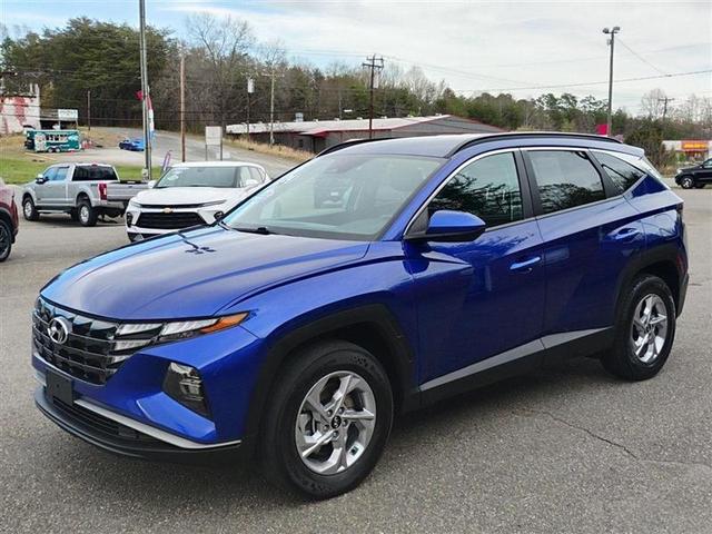 Intense Blue 2024 Hyundai Tucson SUV / Crossover All-Wheel Drive Automatic