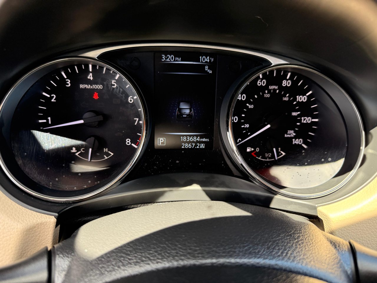 Nissan Rogue FWD 4dr SV 2016