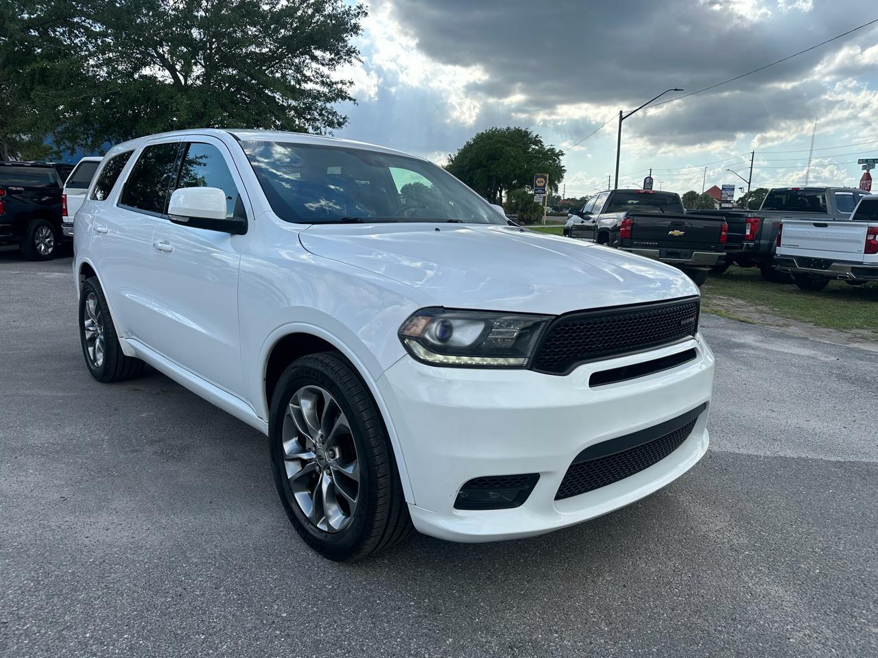 White 2020 Dodge Durango GT Plus RWD SUV / Crossover Rear-Wheel Drive Automatic