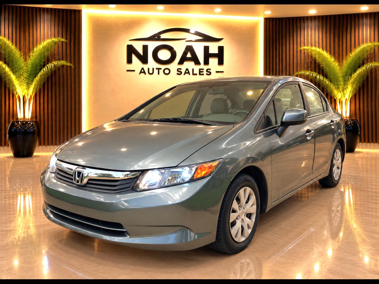 Honda Civic LX Sedan 5-Speed MT 2012