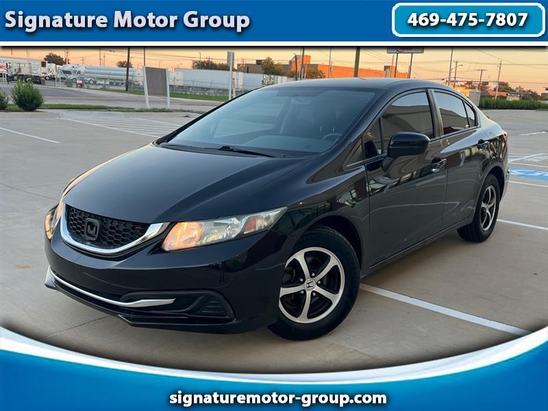 2015 Honda Civic SE Sedan CVT