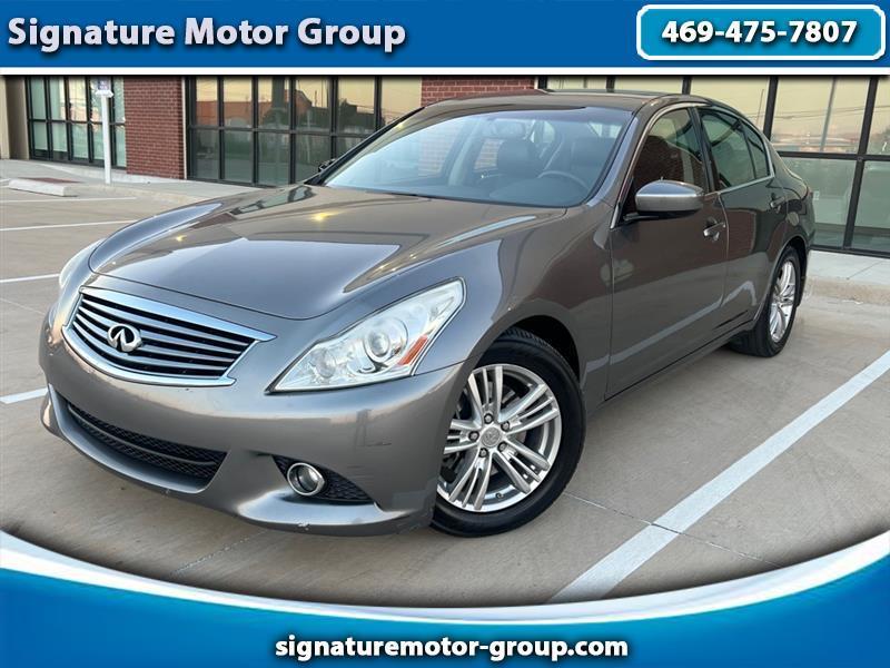 Infiniti G Sedan G37 Journey 2011