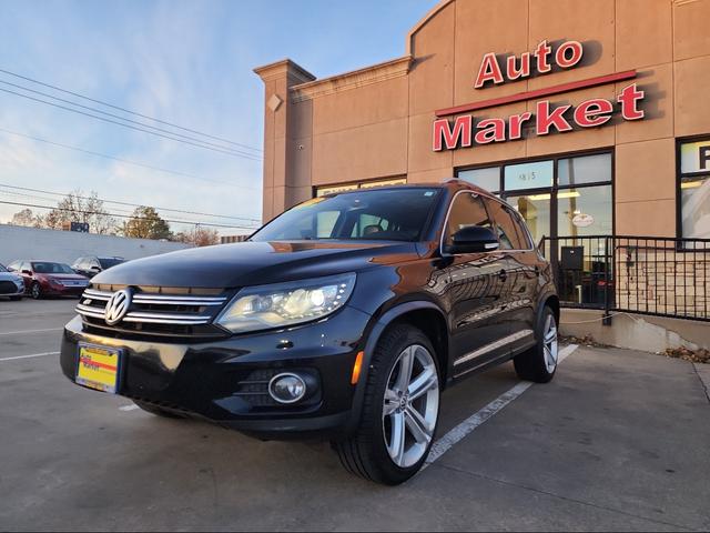 Black 2014 Volkswagen Tiguan SUV / Crossover Front-Wheel Drive 6-Speed Automatic