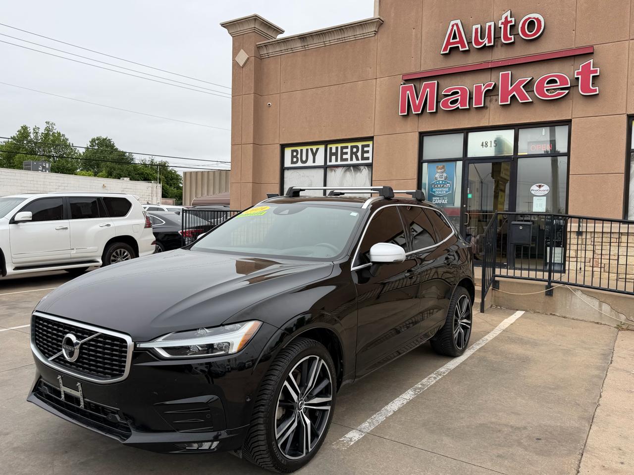 Black 2019 Volvo XC60 SUV / Crossover All-Wheel Drive 8-Speed Automatic