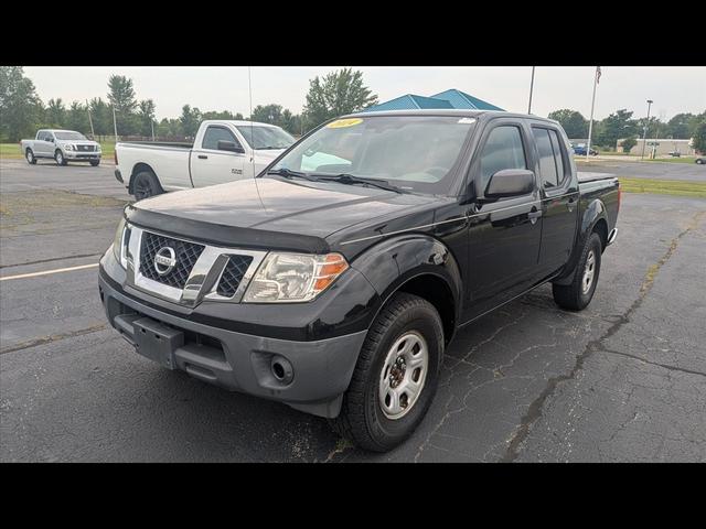 Black 2014 Nissan Frontier Pickup Truck Four-Wheel Drive 5-Speed Automatic
