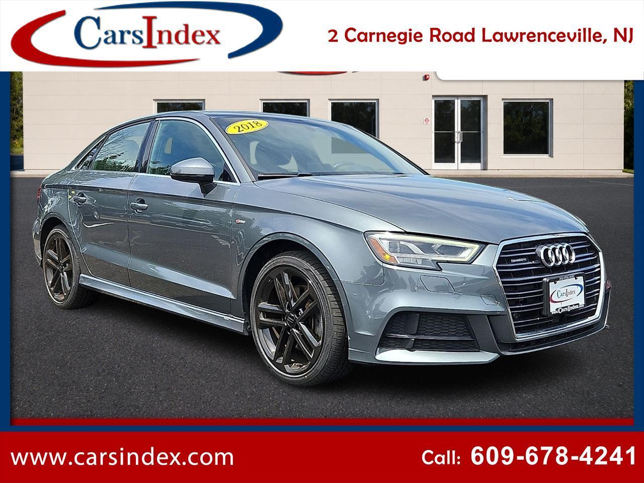 2018 Audi A3 Sedan 2.0 TFSI Premium Plus quattro AWD