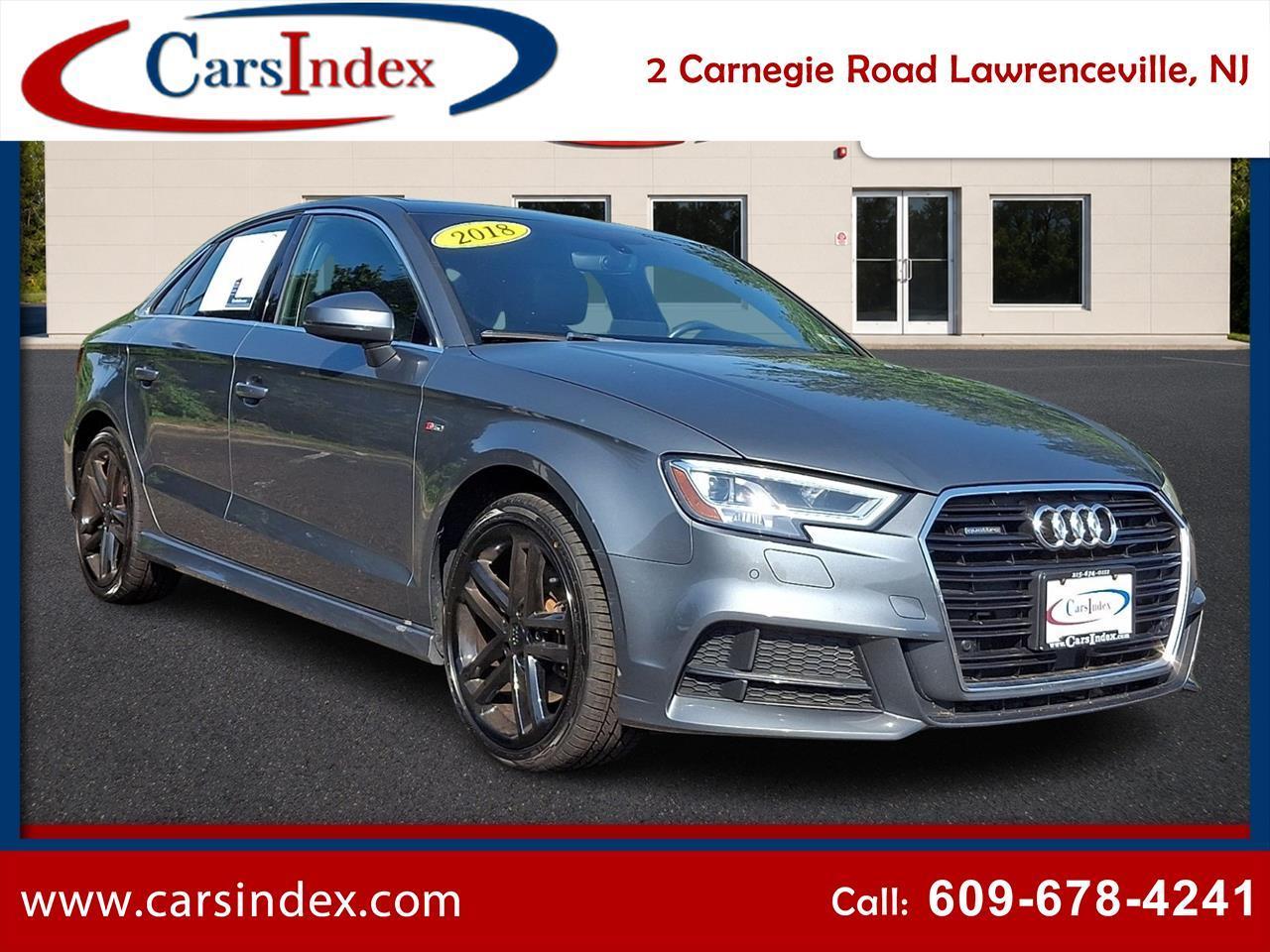 2018 Audi A3 Sedan 2.0 TFSI Premium Plus quattro AWD