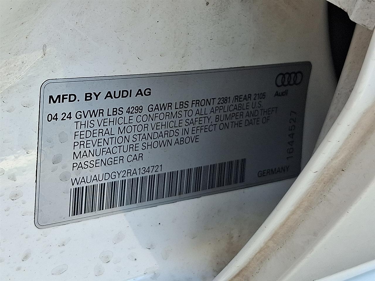Audi A3 Premium 40 TFSI 2024