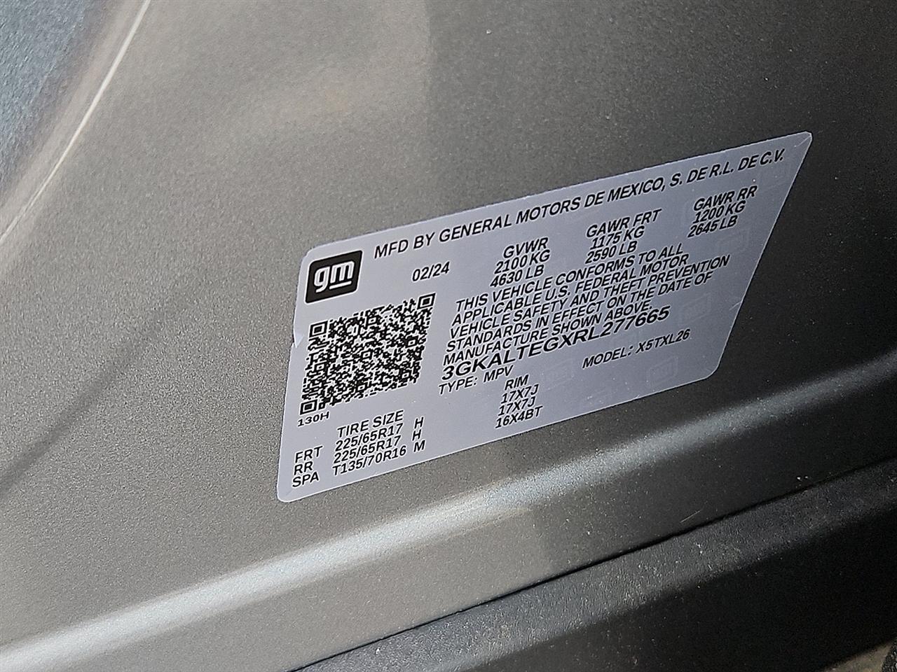 GMC Terrain AWD 4dr SLE 2024