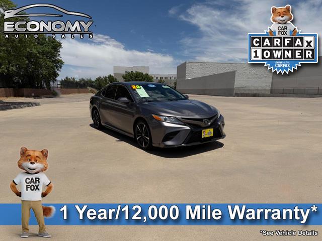 Predawn Gray Mica 2020 Toyota Camry XSE FWD Sedan Front-Wheel Drive Automatic