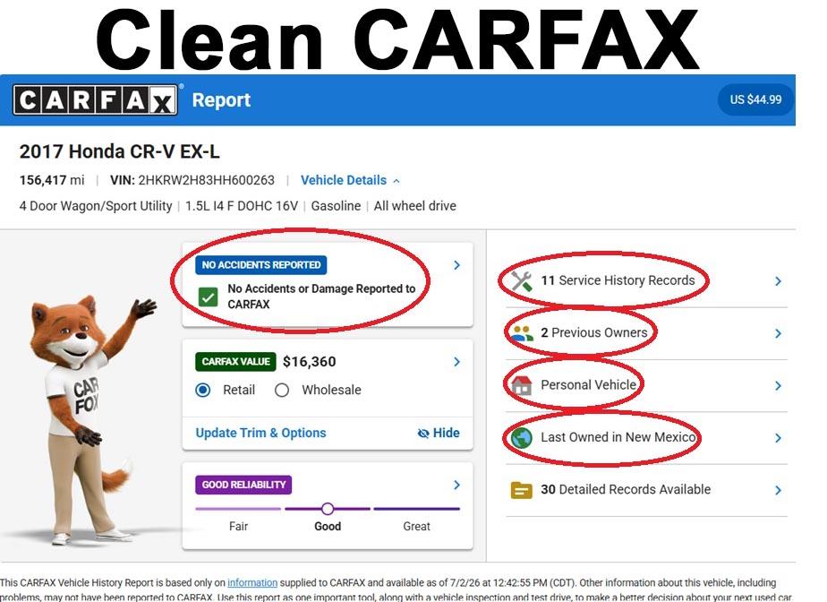Honda CR-V EX-L AWD 2017