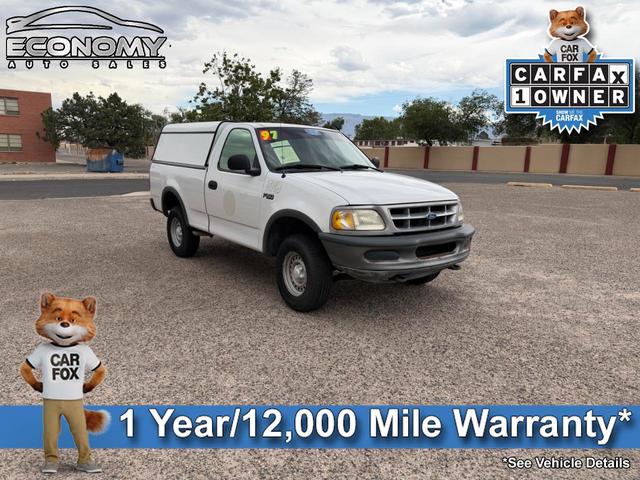 Oxford White 1997 Ford F-150 STD 4WD SB Pickup Truck Four-Wheel Drive 4-Speed Automatic