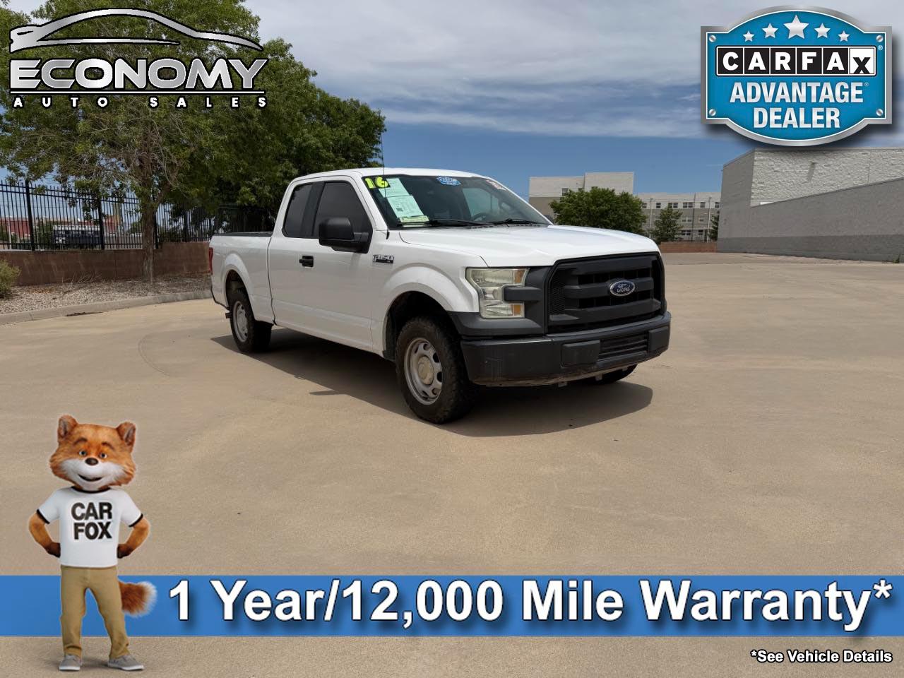 2016 Ford F-150 XL SuperCab 6.5-ft. Bed