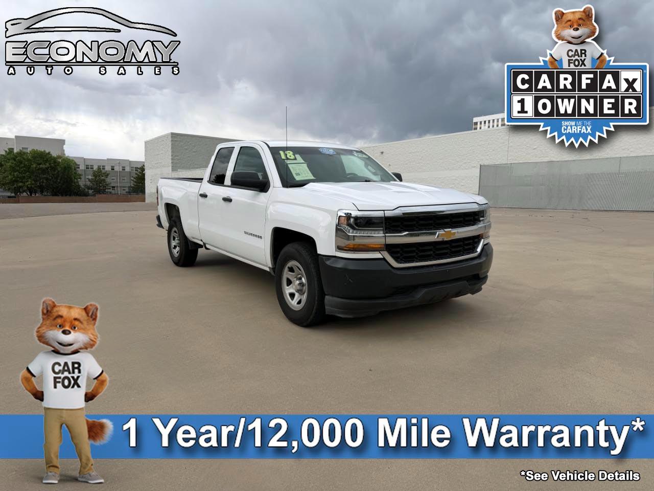 2018 Chevrolet Silverado 1500 Work Truck Double Cab