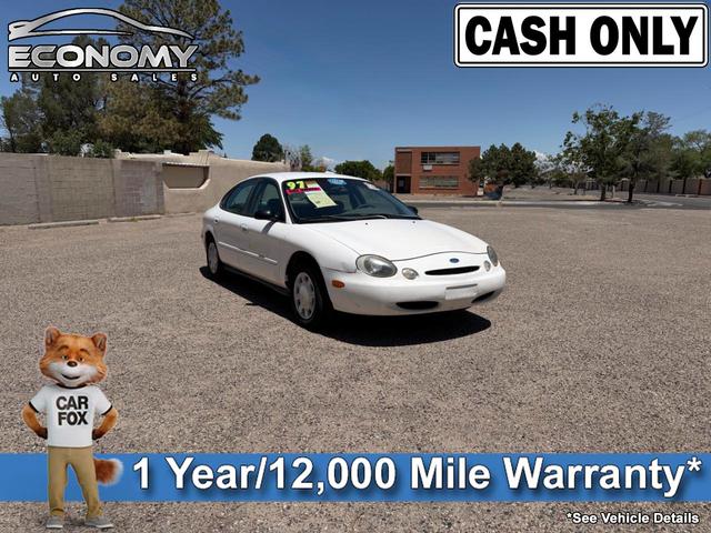 White 1997 Ford Taurus GL Sedan Front-Wheel Drive Automatic