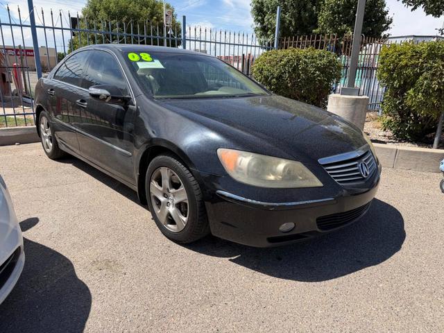 Nighthawk Black Pearl 2008 Acura RL Sedan All-Wheel Drive 5-Speed Automatic