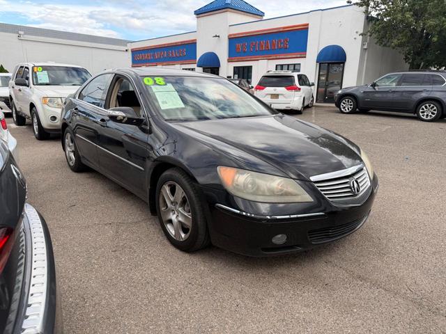 Nighthawk Black Pearl 2008 Acura RL Sedan All-Wheel Drive 5-Speed Automatic