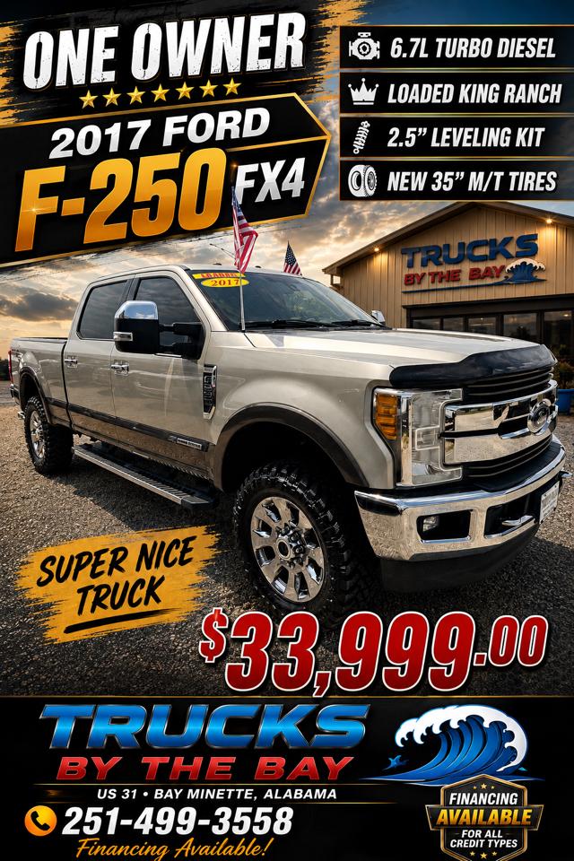Ford F-250 SD King Ranch Crew Cab 4WD 2017
