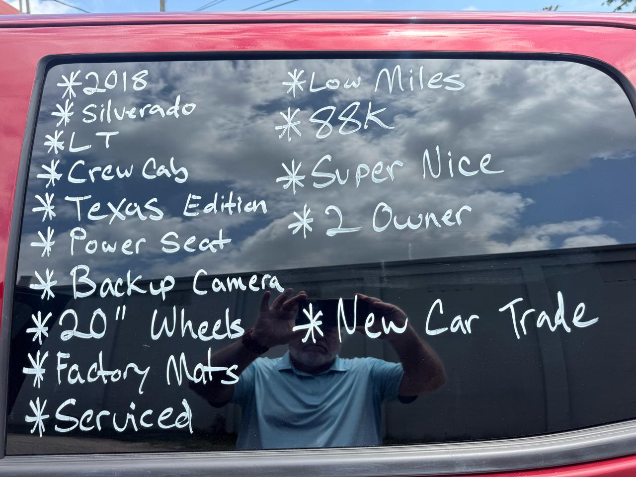 Chevrolet Silverado 1500 LT Crew Cab 2WD 2018