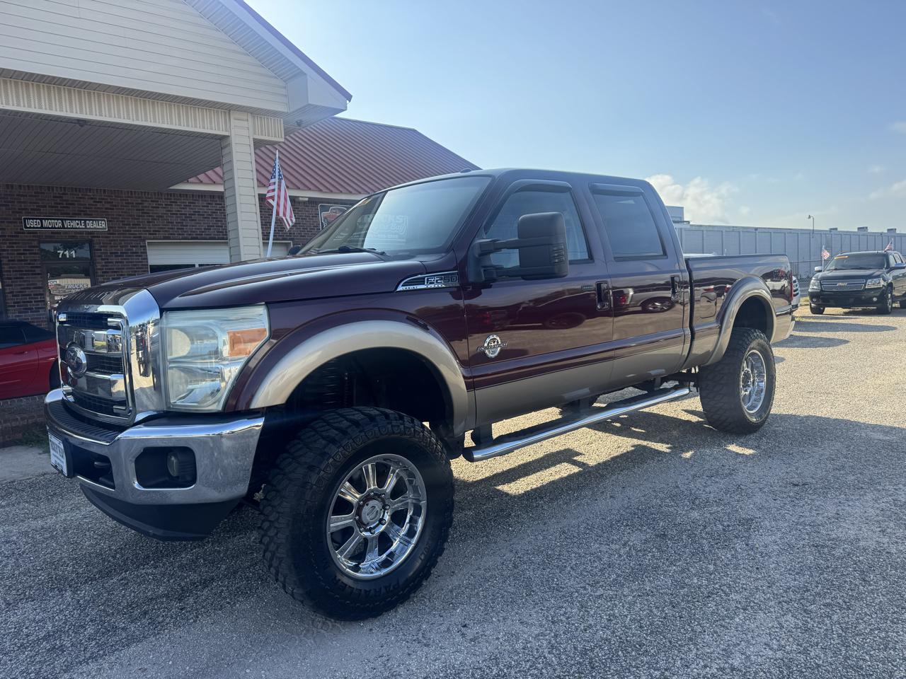 Ford F-250 SD Lariat Crew Cab 4WD 2011