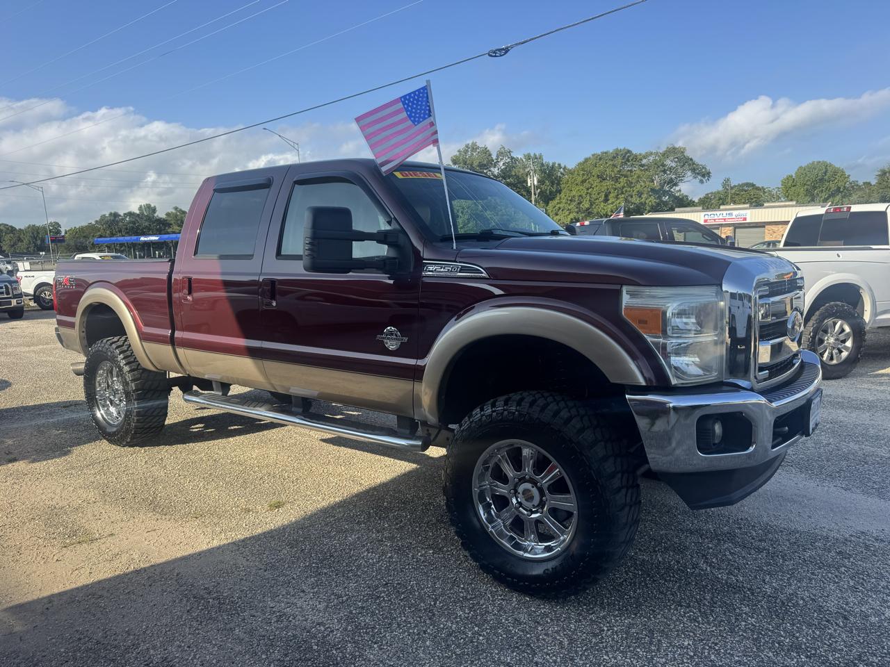 Ford F-250 SD Lariat Crew Cab 4WD 2011
