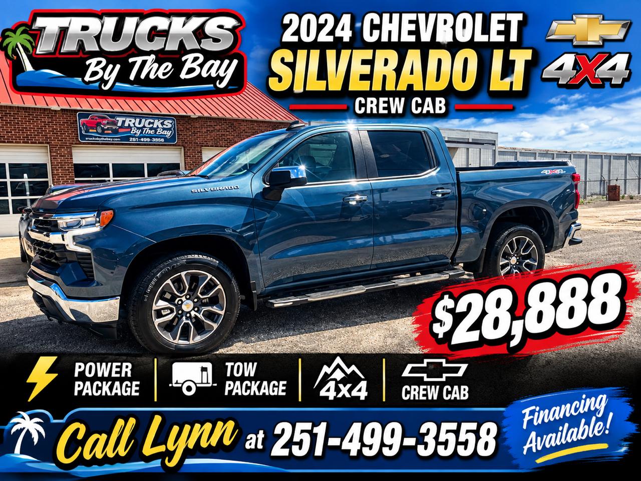 Chevrolet Silverado 1500 LT-L Crew Cab 4WD 2024