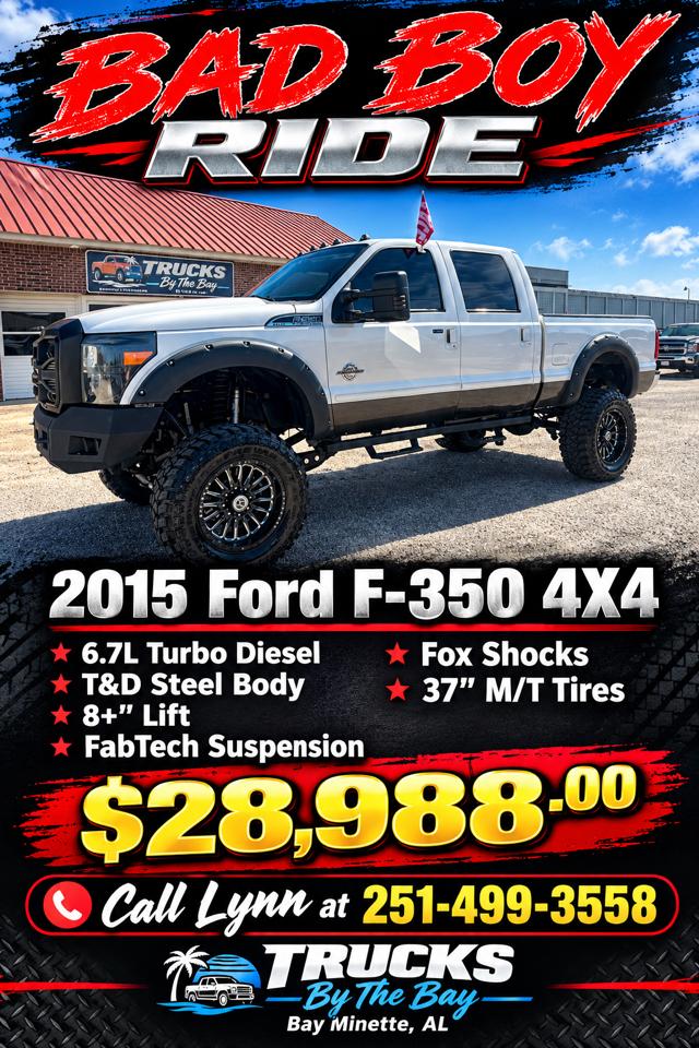 Ford F-350 SD Lariat Crew Cab 4WD 2015