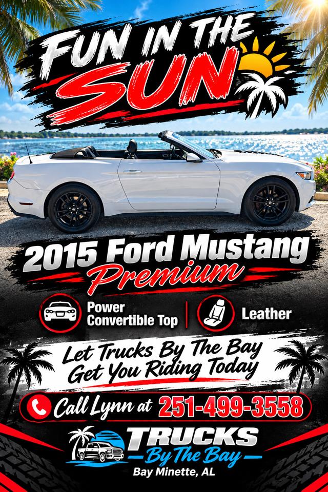 Ford Mustang EcoBoost Premium Convertible 2015
