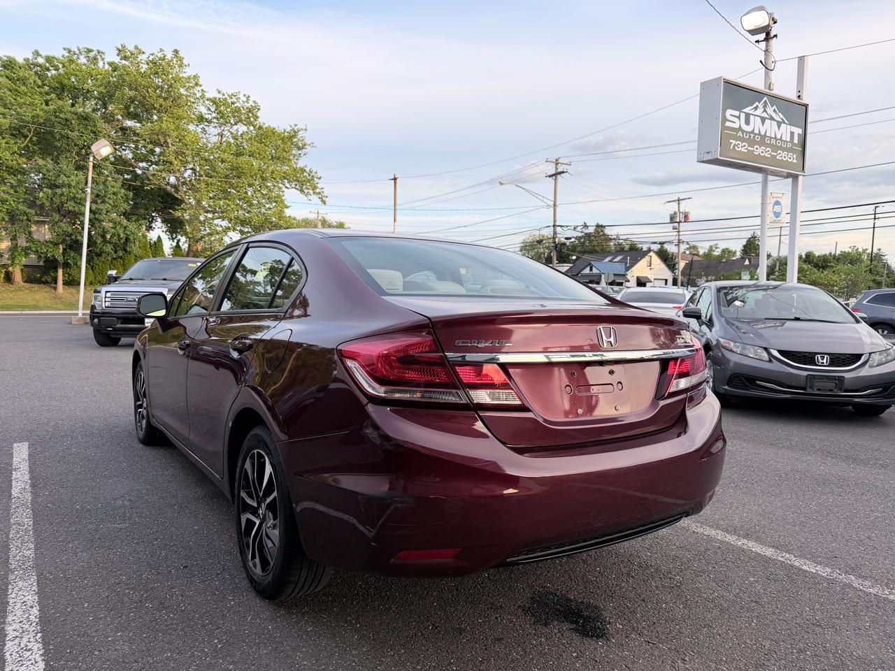 Honda Civic EX Sedan 5-Speed AT 2013