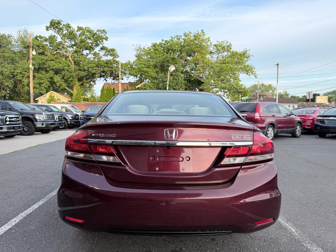 Honda Civic EX Sedan 5-Speed AT 2013