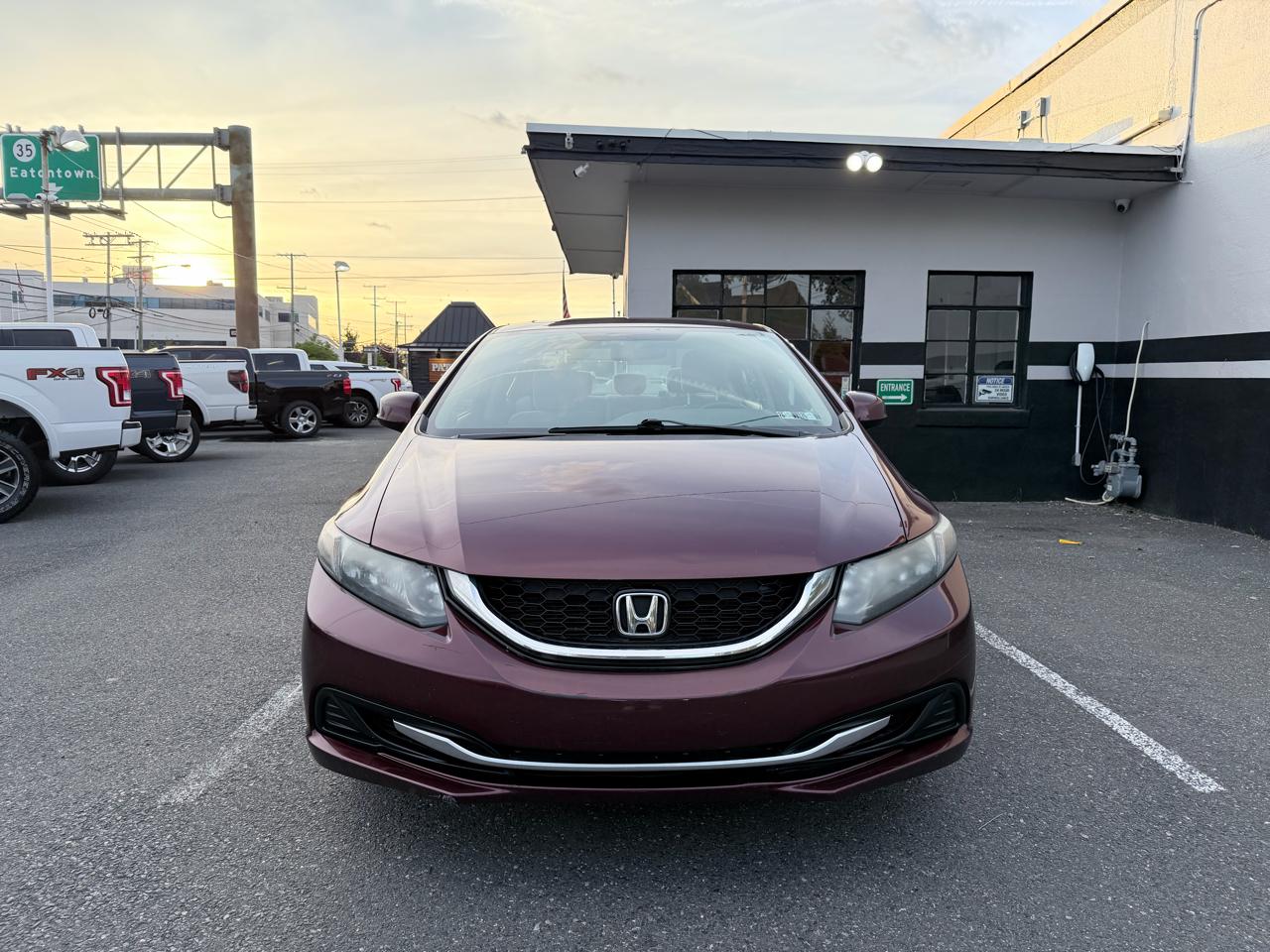 Honda Civic EX Sedan 5-Speed AT 2013