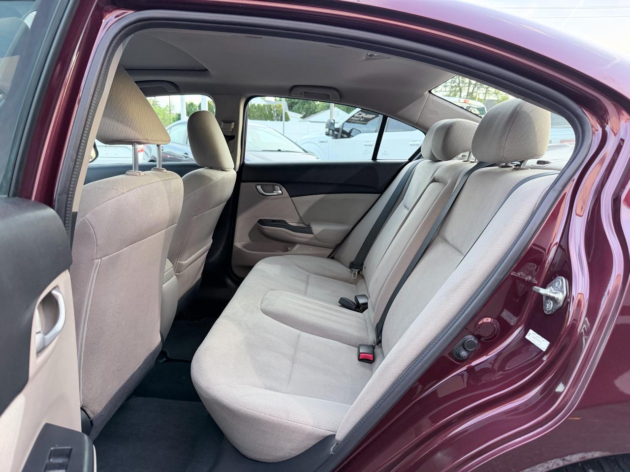 Honda Civic EX Sedan 5-Speed AT 2013
