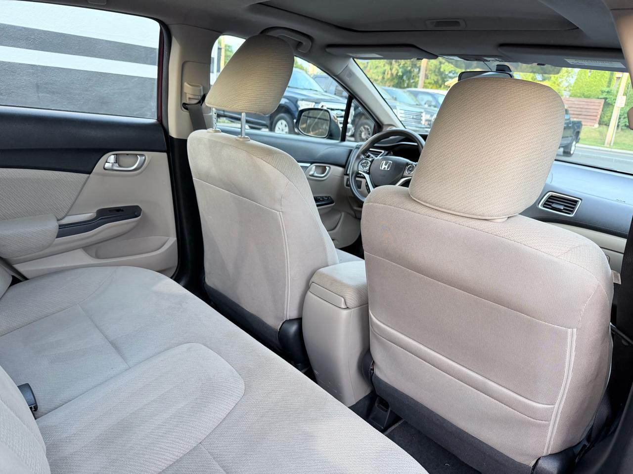 Honda Civic EX Sedan 5-Speed AT 2013