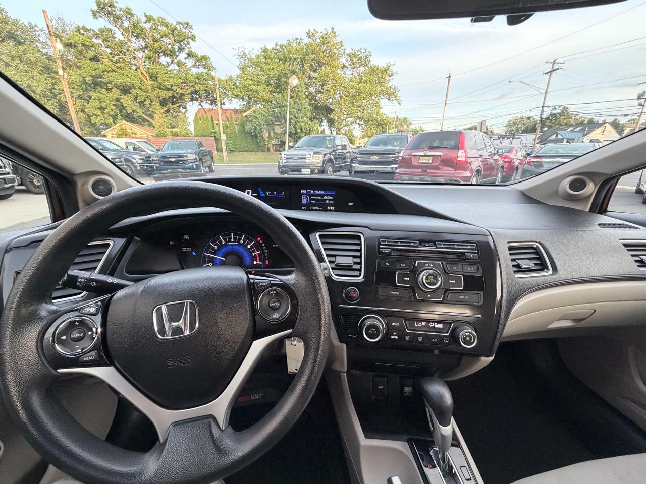 Honda Civic EX Sedan 5-Speed AT 2013