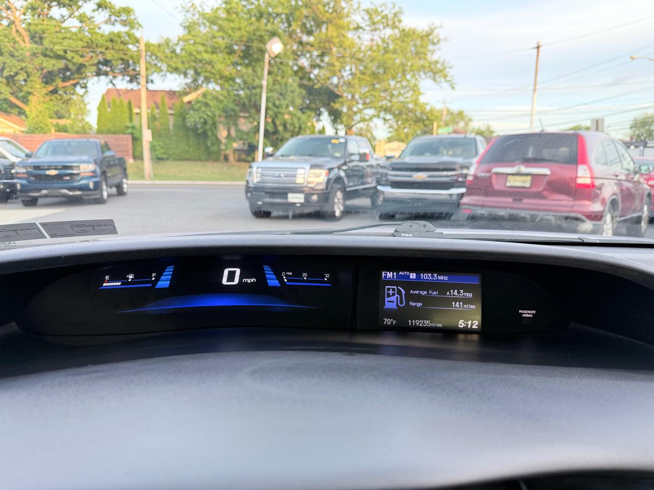 Honda Civic EX Sedan 5-Speed AT 2013
