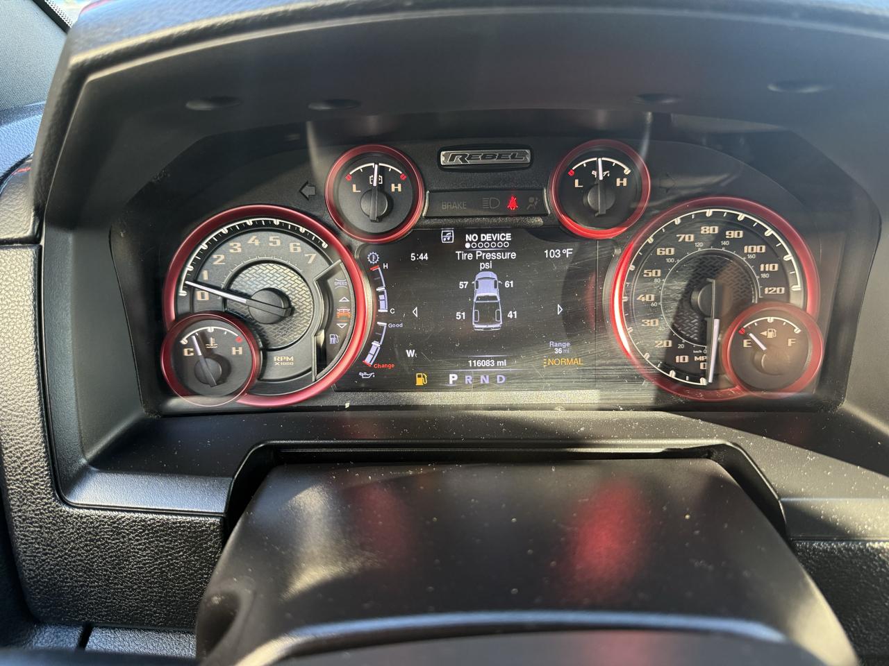 RAM 1500 Rebel Crew Cab SWB 4WD 2016