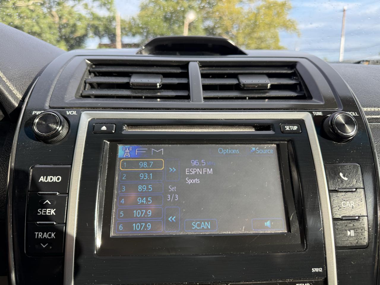 Toyota Camry XLE 2012