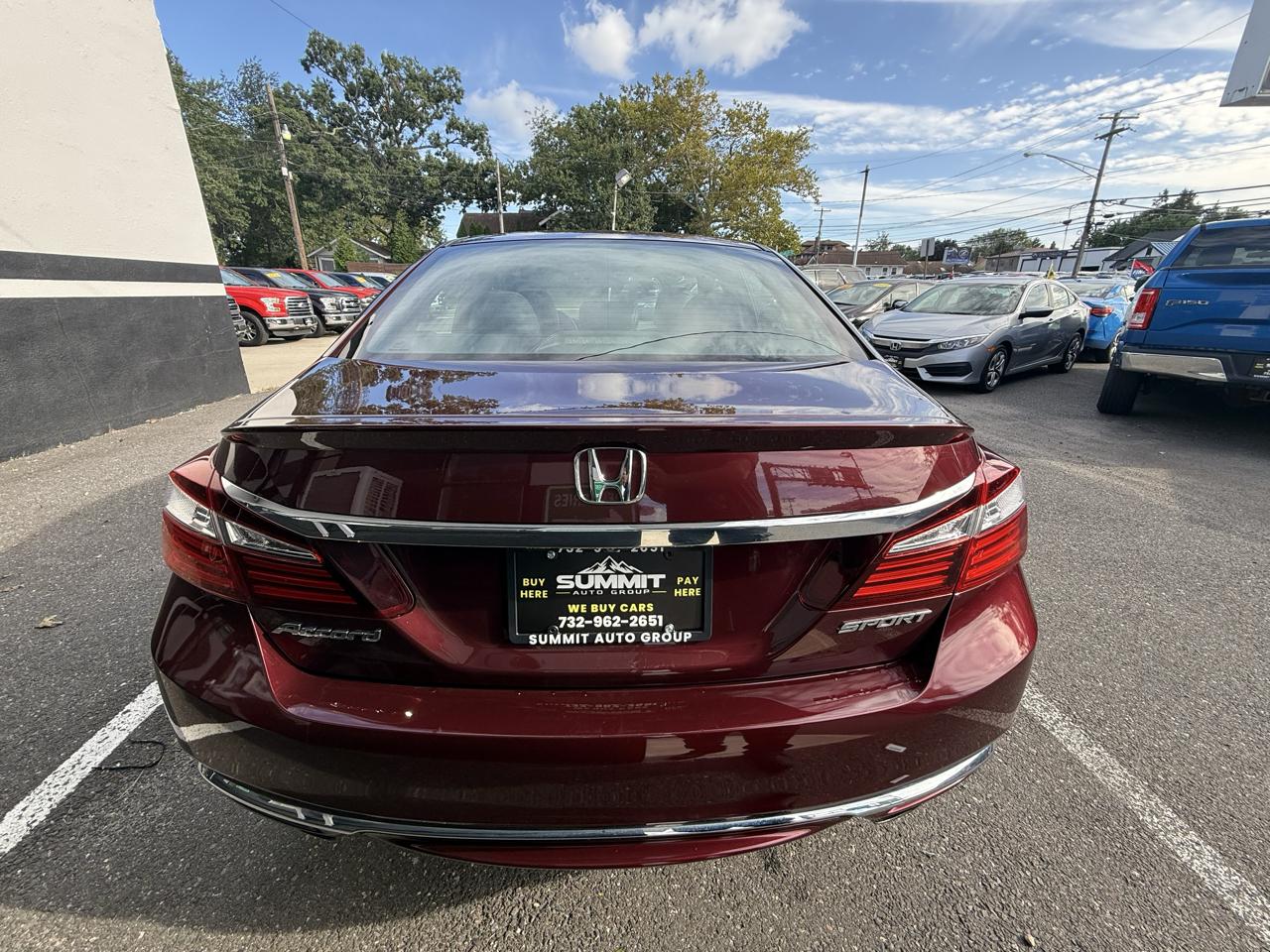 Honda Accord Sport Sedan CVT 2016