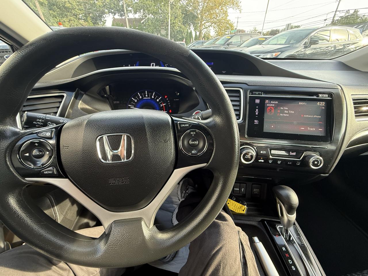 Honda Civic EX Coupe CVT 2015