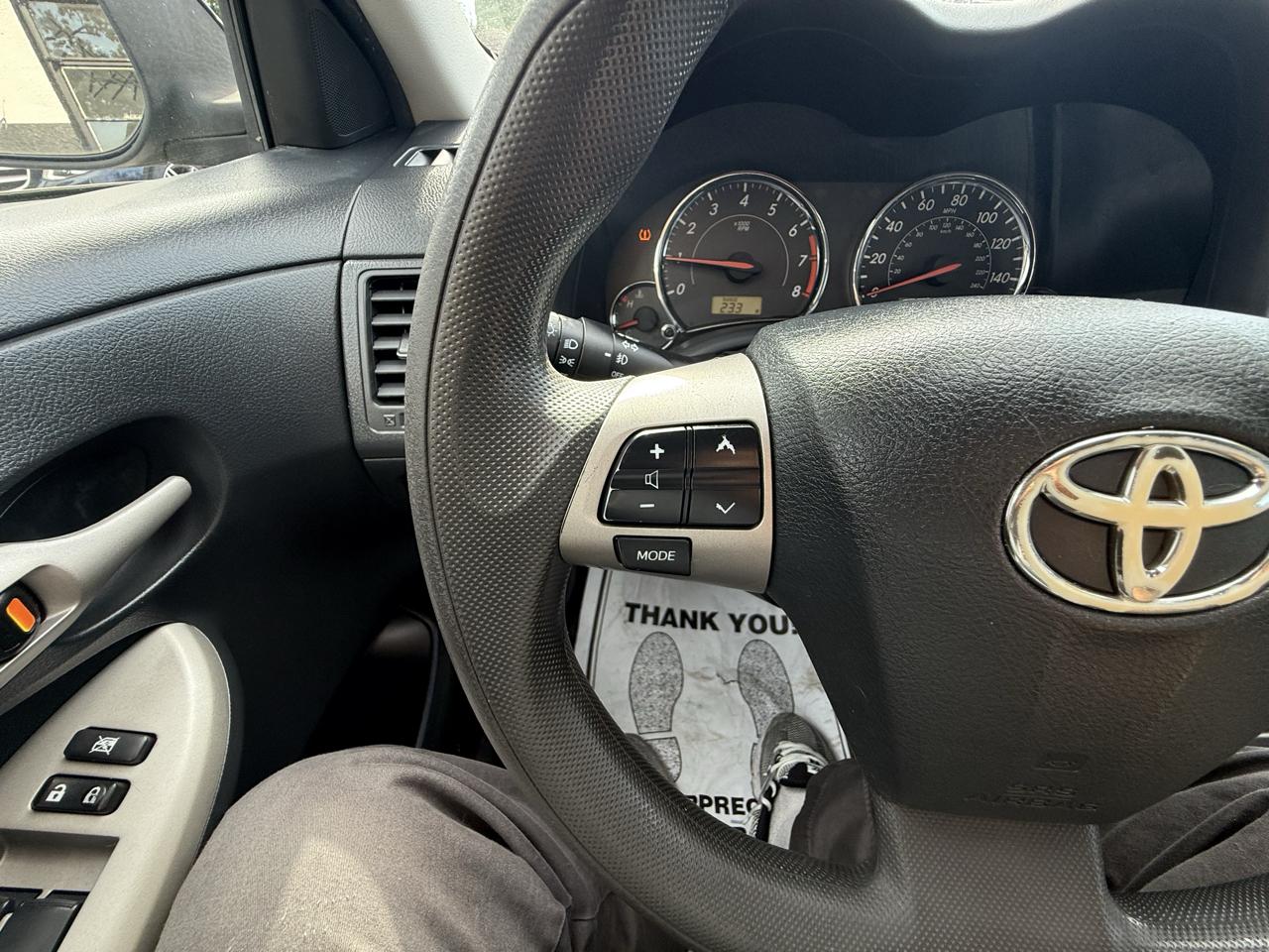 Toyota Corolla S 4D Sedan 2013