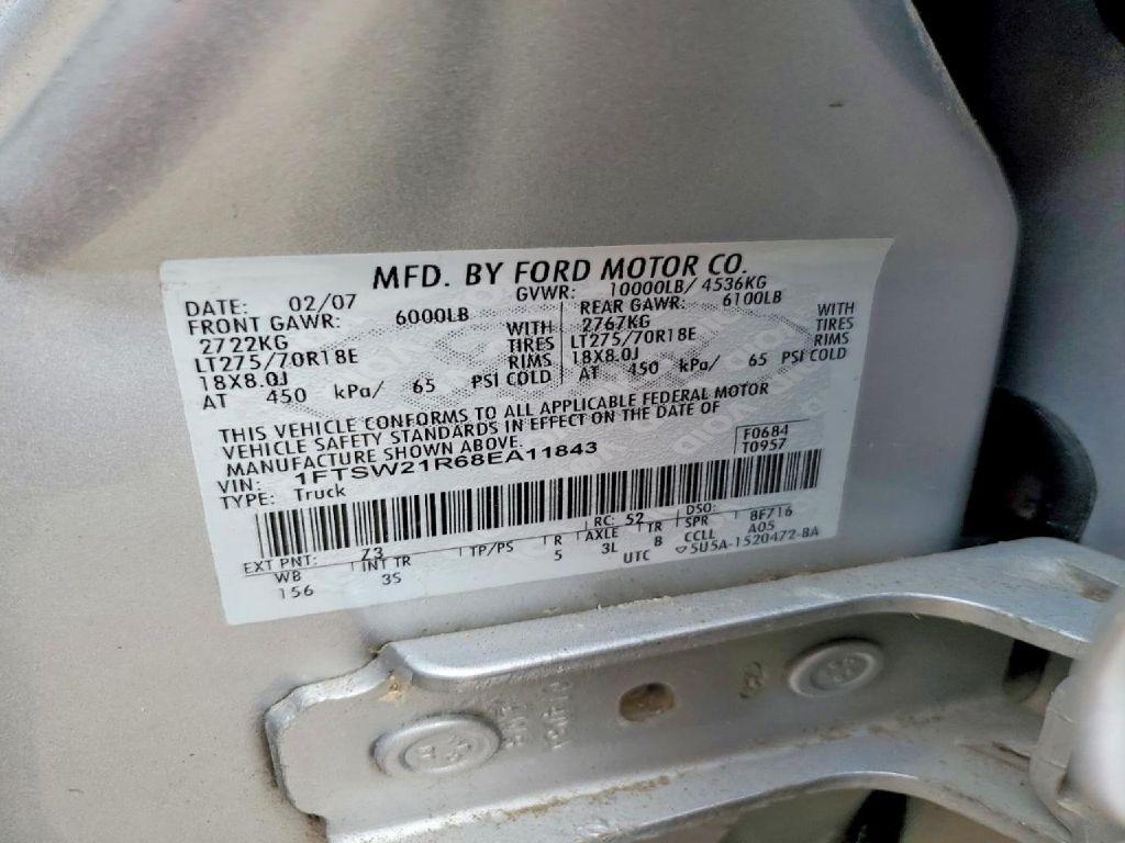Ford F-250 SD XL Crew Cab 4WD 2008